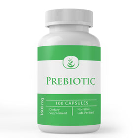 Flacon de capsules prébiotiques PURE ORIGINAL INGREDIENTS 100 capsules