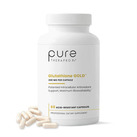 Flacon de capsules S-Acetyl Glutathione 200 mg Pure Therapro Rx, 60 capsules
