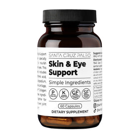 Flacon de capsules Santa Cruz Paleo Peau & Yeux 60 capsules vue de face