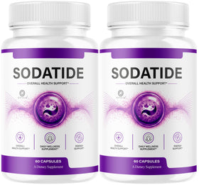 Flacon de capsules Sodatide OVICIA vue avant avec 120 capsules