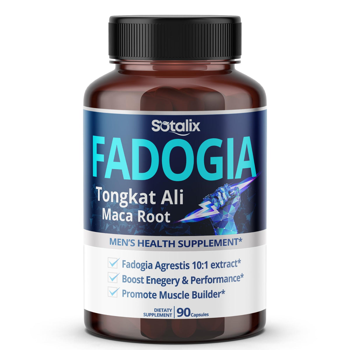 Flacon de capsules SOTALIX SUPPLEMENT Fadogia Agrestis 90 unités