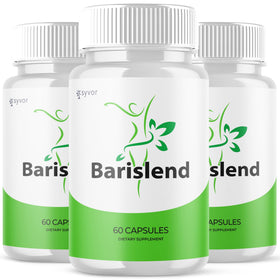 Flacon de capsules Syvor Barislend 180 capsules vue de face