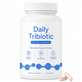 Flacon de capsules TriBiotiques LINELLE avec 60 comprimés