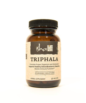 Flacon de capsules Triphala Bio ISHA vue de face