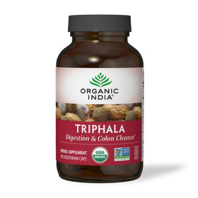 Flacon de capsules Triphala Bio ORGANIC INDIA, 180 unités