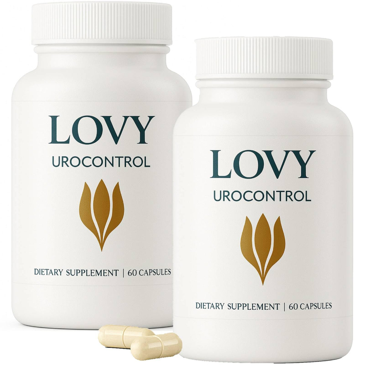 Flacon de capsules Urocontrol KOVGOCY avec 60 capsules