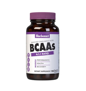 Flacon de capsules végétales BlueBonnet BCAA 4:1:1