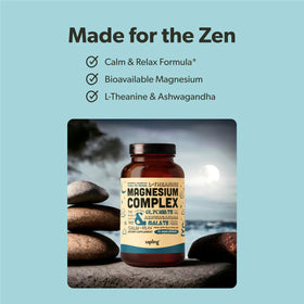 Flacon de capsules végétales de magnésium glycinate sapling 300mg
