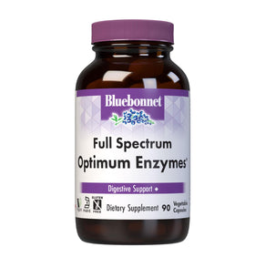 Flacon de capsules végétales multi-enzymes BlueBonnet vue de face
