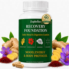 Flacon de capsules Zephrino Zafira Organics de 90 capsules