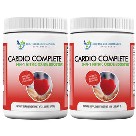 Flacon de Cardio Complete avec L-Arginine et L-Citrulline, vue de face