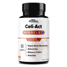 Flacon de Celi-Act de Real Science Nutrition avec 60 capsules