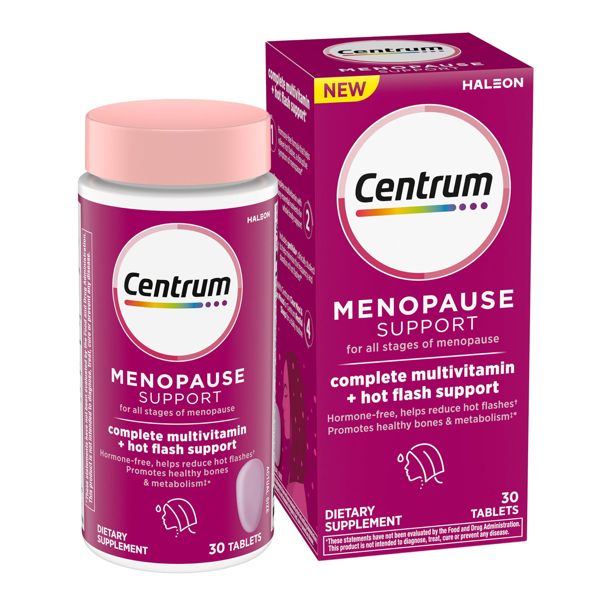 Flacon de Centrum Multivitamine Complète de 30 comprimés vue de face