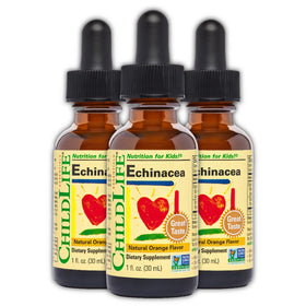 Flacon de CHILDLIFE ESSENTIALS Echinacea pour enfants 30 ml, vue avant