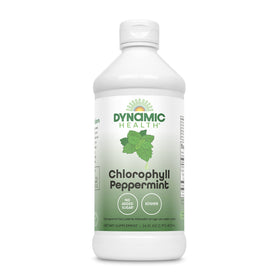 Flacon de chlorophylle liquide Dynamic Health à la menthe 540g