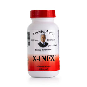 Flacon de Christopher's Original Formulas X-INFX contenant 100 capsules