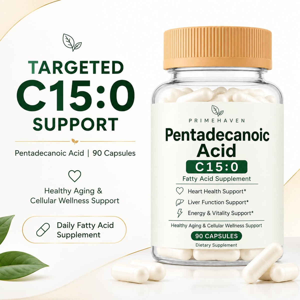 Flacon de CIRVANO Acides gras C15:0 avec capsules