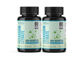 Flacon de citrate de potassium SAIKOU HERBS 800 mg vue avant