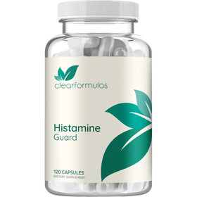 Flacon de Clear Formulas Histamine Guard 120 capsules vue de face