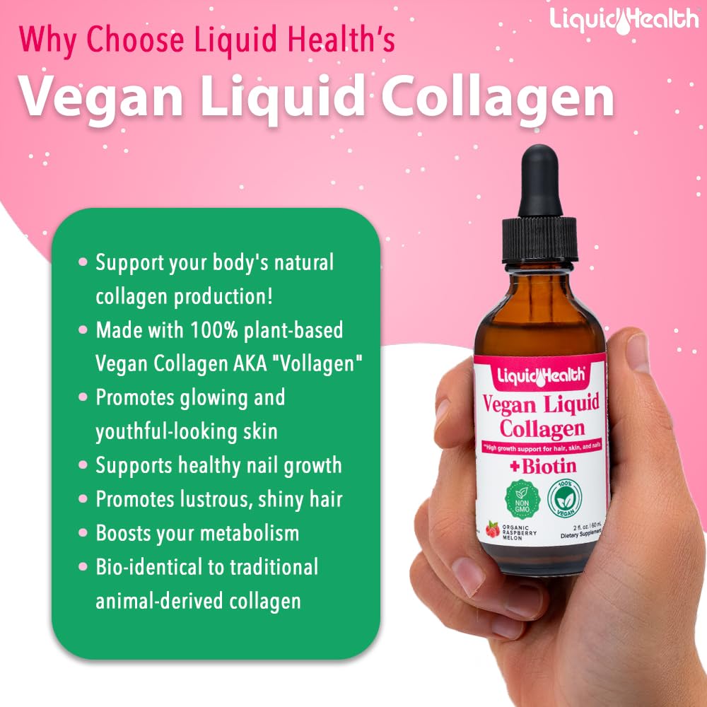 Flacon de collagène liquide avec goût melon framboise