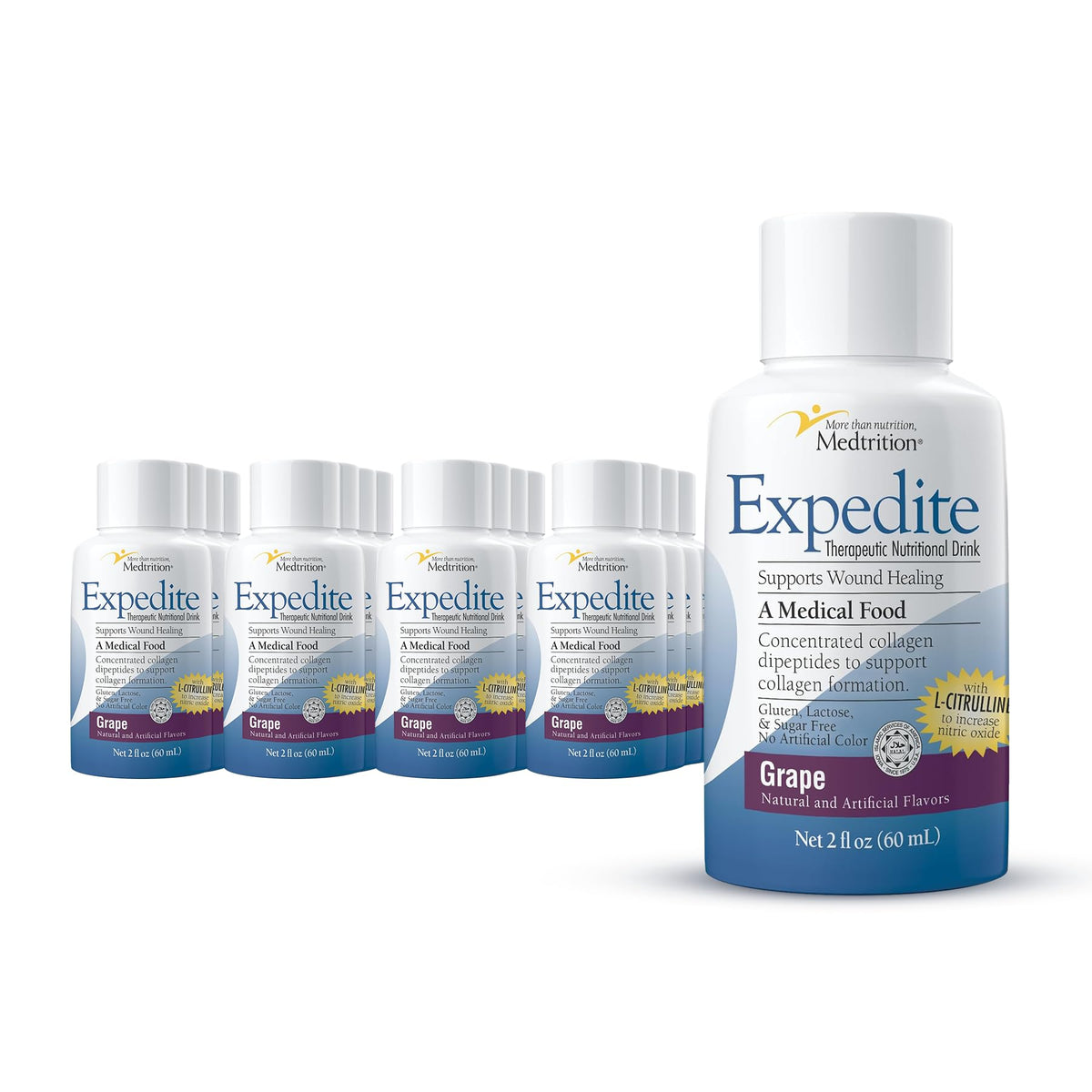 Flacon de collagène liquide Medtrition 2 oz saveur raisin