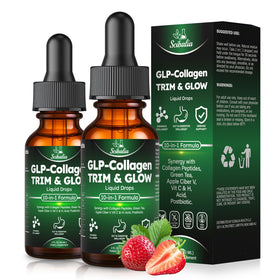 Flacon de collagène liquide Scibalia 2 Pack 10-en-1 vue de face