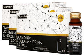 Flacon de collagène marin liquide Sipnutri 15 000 mg vue de face