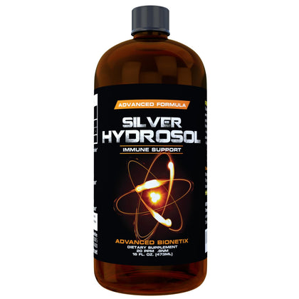 Flacon de Colloidal Silver 20ppm Advanced Bionetix vue de face