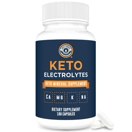 Flacon de complément alimentaire électrolytes Left Coast Performance 180 capsules