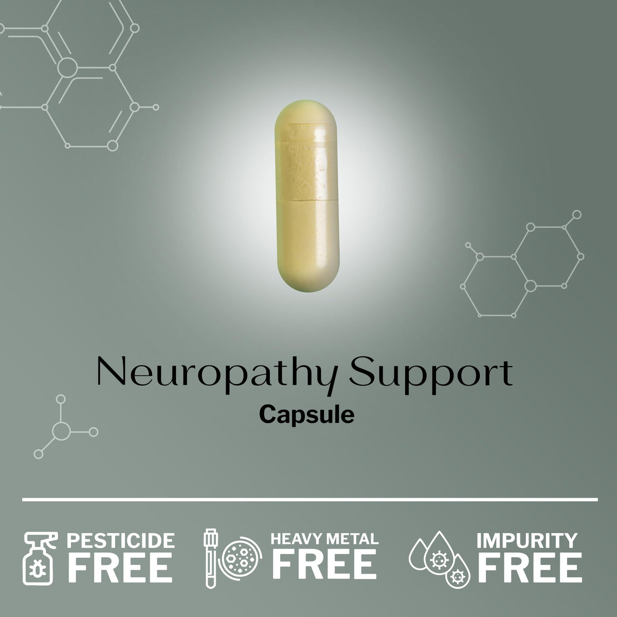 Flacon de Complément Alimentaire Neuropathie SugarMD avec étiquette visible