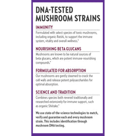 Flacon de complément alimentaire New Chapter sur un fond naturel