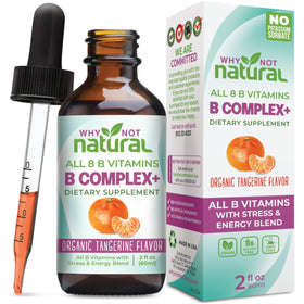 Flacon de Complément B Complex Liquide Why Not Natural de 141g vue avant