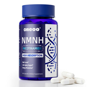 Flacon de complément NMNH Oneoo 300mg avec capsules végétariennes
