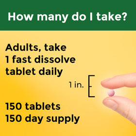 Flacon de compléments alimentaires Nature Made B12 1000 mcg