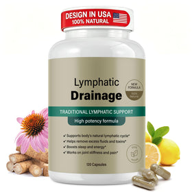 Flacon de compléments alimentaires Peesnb drainage lymphatique 120 capsules