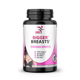 Flacon de compléments alimentaires Pueraria Mirifica 500mg avec 60 capsules végétales