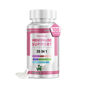 Flacon de compléments alimentaires Trawecual 400mg Black Cohosh 200mg DIM