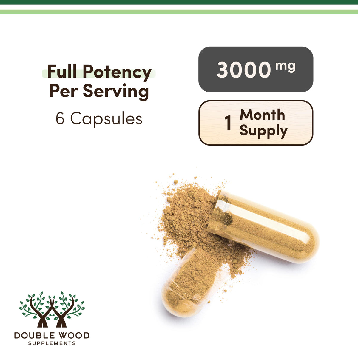 Flacon de Complexe d'Organes de Boeuf ouvert avec capsules visibles