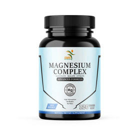 Flacon de Complexe de Magnésium 470mg, 120 capsules végétales