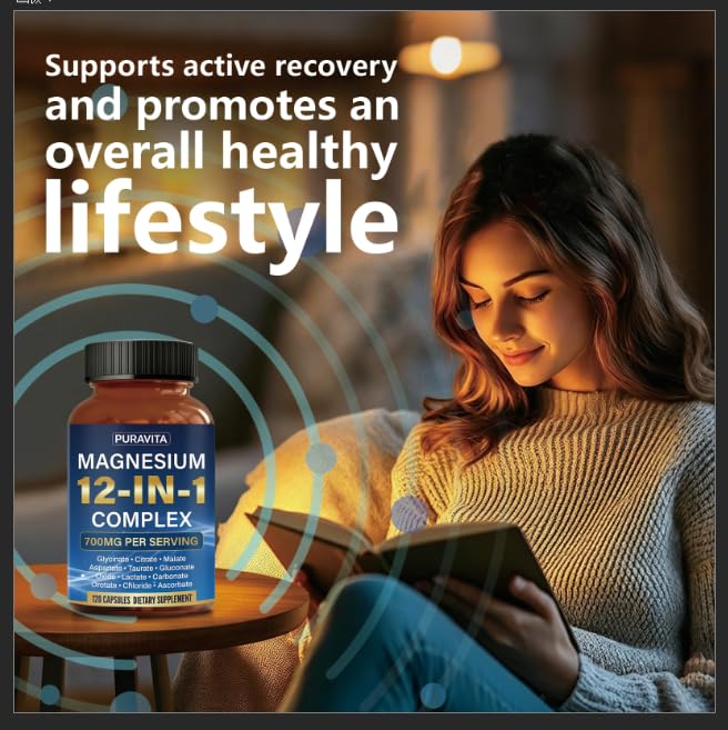 Flacon de Complexe de Magnésium aurevia support 120 capsules
