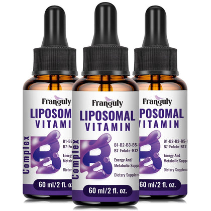Flacon de complexe de vitamines B liquide Franguly 60 ml