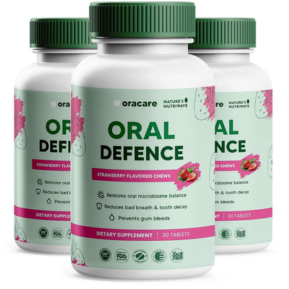 Flacon de comprimés Oracare Nature’s NutriWave vue de face