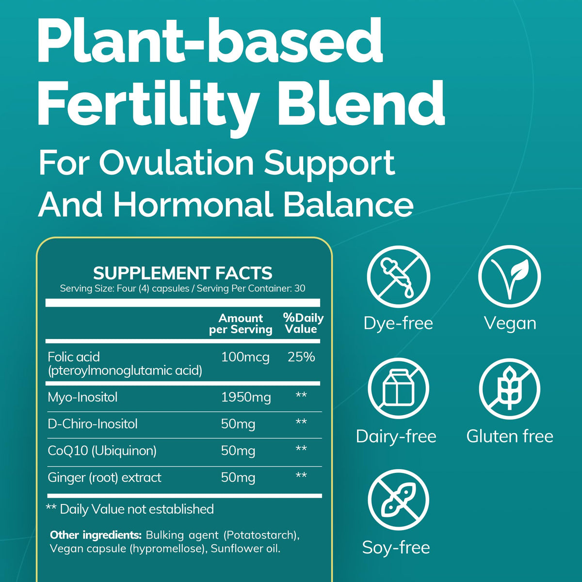 Flacon de CONCEIVE PLUS Complément Alimentaire sur une table