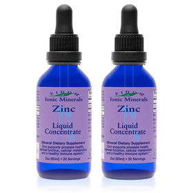 Flacon de concentré de zinc liquide Eidon 60 ml face avant