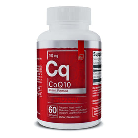 Flacon de CoQ10 100mg Essential Elements avec 60 gélules