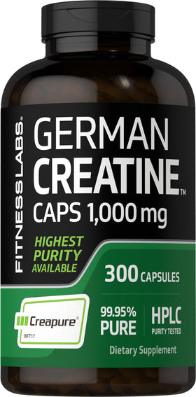 Flacon de créatine monohydrate Fitness Labs 300 capsules