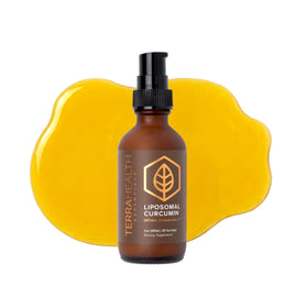 Flacon de Curcuma Liposomal Terra Health Essentials 30 doses