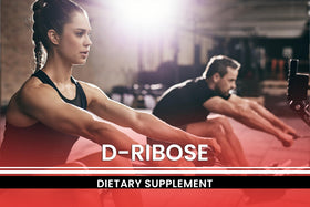 Flacon de D-Ribose avec étiquette bien lisible