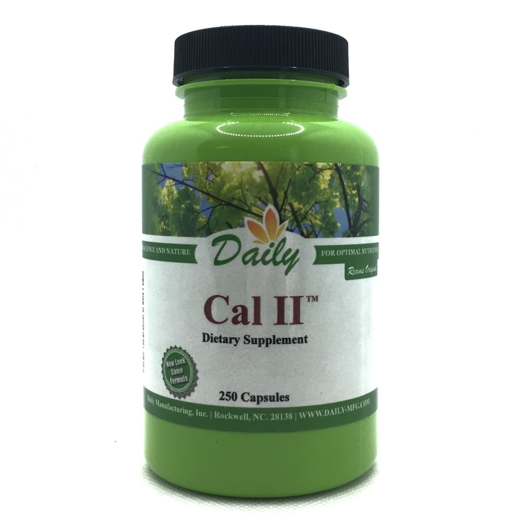 Flacon de Daily Manufacturing Cal-II™ 1000 mg vue de face