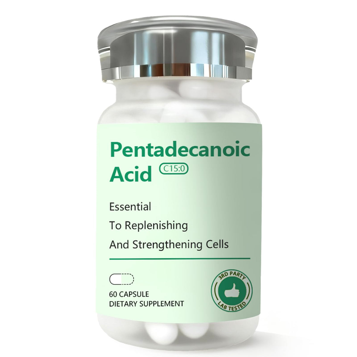 Flacon de DNOUHN Acide Pentadécanoïque 60 capsules